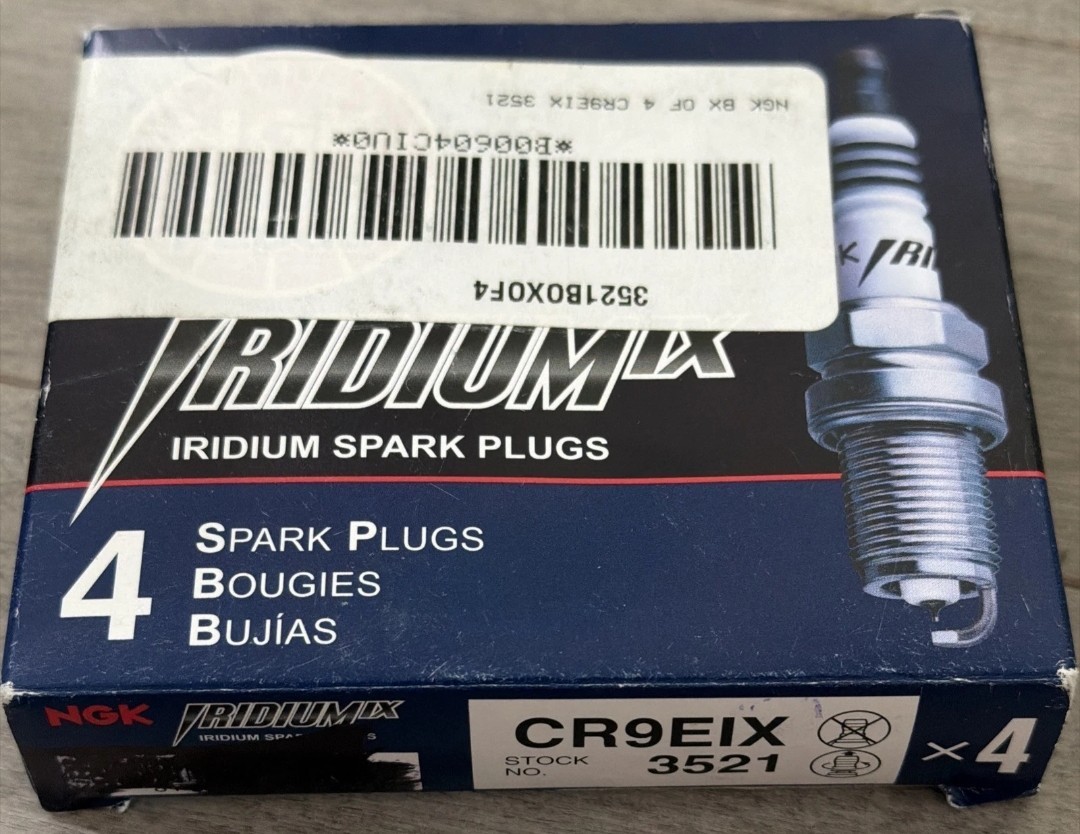4Pc NGK CR9EIX Iridium IX Spark Plug For SUZUKI GSXR Motorcycle Tune Up Kit 3521
