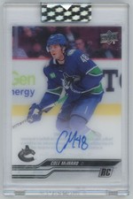 2023-24 Upper Deck Clear Cut Rookies auto Cole McWard Vancouver Canucks #CC-MW