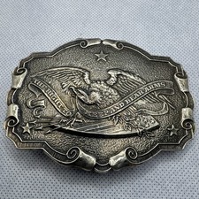 CC1126 Vintage 2nd Amendment "The Right To Keep And Bear Arms" Belt Buckle