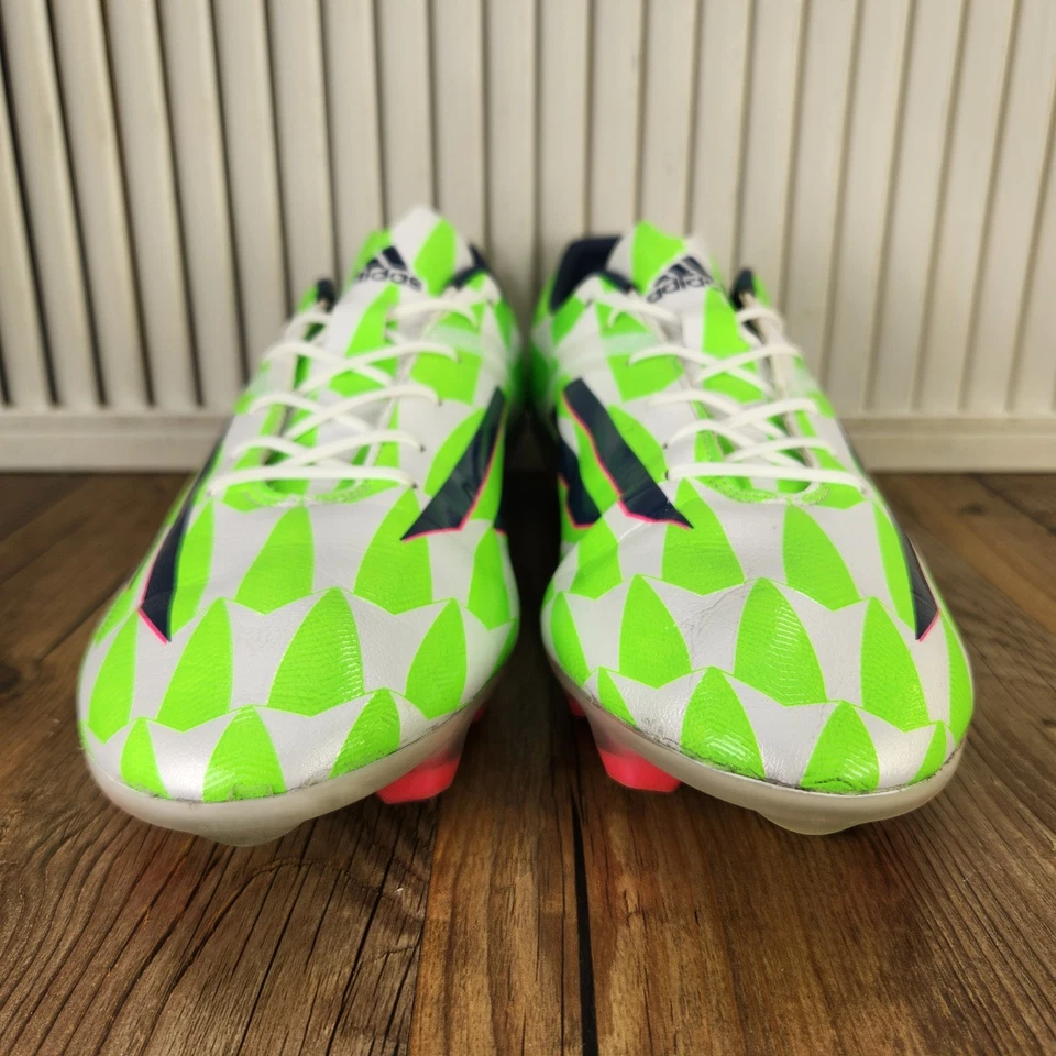 Botines de fútbol Adidas F30 TRX FG para hombre 13 verde Battle Pack 2014 Copa Mundial M17625 Foto 2 de 4