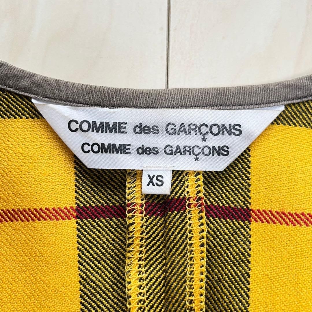 Comme Des Garcons Comcom Linerjacket Check 2010 Xs - image 5