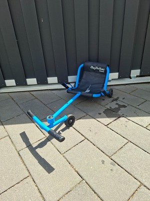 EzyRoller Classic Blau Kinder Go Kart Drift Trike für 4 bis 14 Jahre