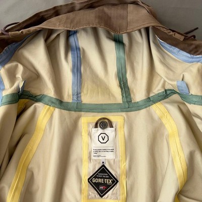visvim NOMAD Field Jacket GORE-TEX Herringbone Elbow Patch Men's