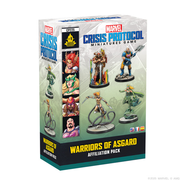 MARVEL CRISIS PROTOCOL: WARRIORS OF ASGARD  ENGLISH ESPAÑOL FRENCH MCP  NEW