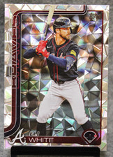 2025 Topps Update Eli White #US189 Diamante Parallel Braves