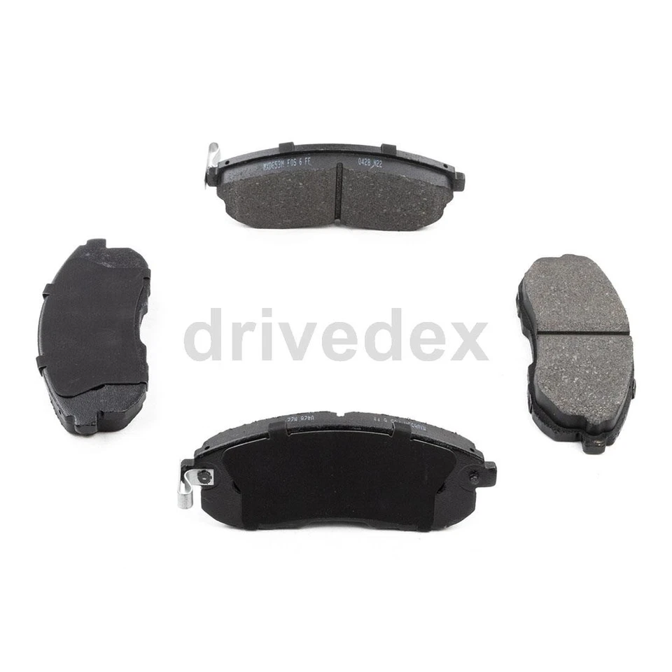 Rotores delanteros traseros pastillas de freno semimetálicas para Infiniti G20_DV 2000 1999 Foto 3 de 4