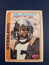 1978 Topps #475 Mel Blount Pittsburgh Steelers HOF Vintage NFL Football Card VG