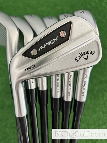 Fers Callaway Apex Pro 24 – Set 4-PW – MMT 105 TX – Main Droite