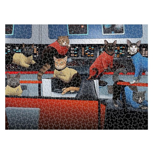 Puzzle In Legno Da 3000 Pezzi Della Serie Originale Di Star Trek