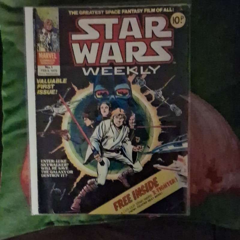 Star Wars Weekly Marvel Comics Group Issues #1-12 1978 British Sci-Fi Weekly 10b