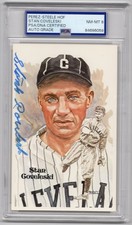 Stan Coveleski  Signed Perez Steele Postcard  PSA DNA  NM - MT 8 (Auto) - 1