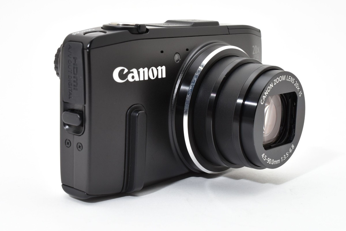 Canon PowerShot SX280 HS Black12.1MP 20x Zoom Digital Camera From
