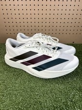 Size 12.5 - adidas Adizero Evo SL Grey Shadow Olive Maroon Running Shoes KI9542