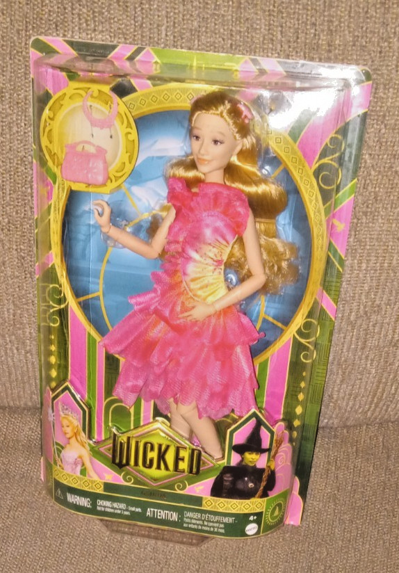 Wicked Glinda fashion doll Ariana Grande movie 2024 Mattel Sealed