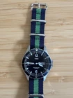 J.Crew x Timex Andros Quartz Dive Watch Vintage New Battery