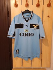 Genuine Vintage Puma S.S. Lazio 1998/2000 Home Shirt - Size XL