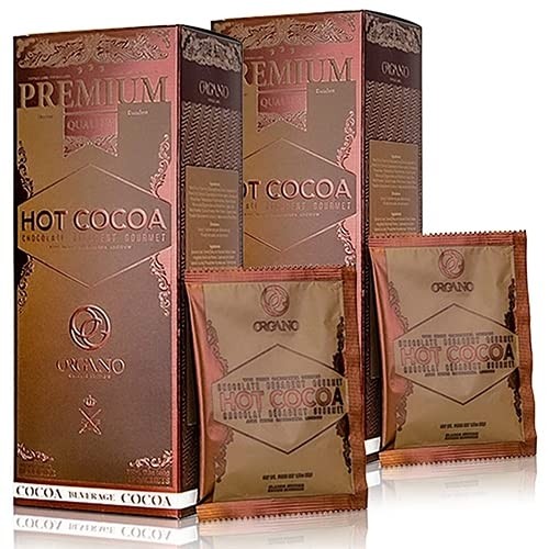 2 Box Organo Gold Premium Gourmet Hot Chocolate Ganoderma Lucidum 15 Sachets