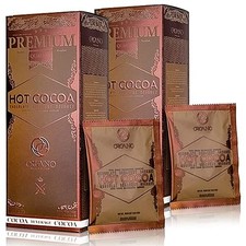 2 Box Organo Gold Premium Gourmet Cioccolata Calda Ganoderma Lucidum 15 Bustine