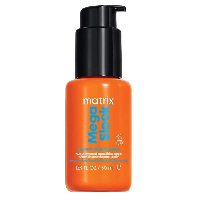 Matrix Mega Sleek 96H Anti-Frizz Topcoat Serum 1.69 oz