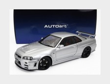 AUTOART 77461 NISSAN SKYLINE GT-R (R34) Z-TUNE 2002 SILVER 1/18