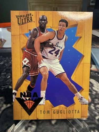 1993-94 Fleer Ultra Nba All-Rookie 1st Team Tom Gugliotta With Michael Jordan!