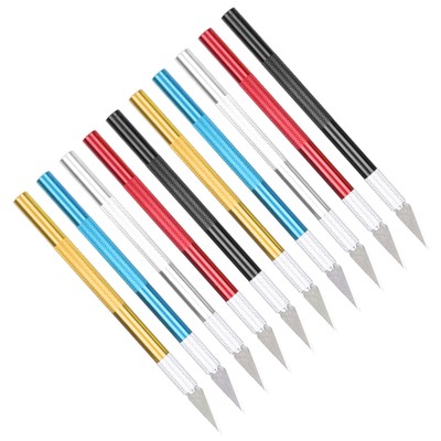 Bunte Metall-Kunst-Schnitzmesser Utility Cutter Craft Knives Set Für Sc CU