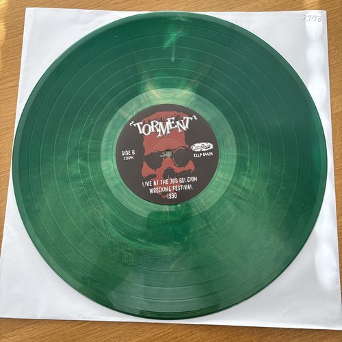 Torment Live Dragged From The Vault 3rd Wreckin Festival 1990 LP Ltd Num Green - Foto 9 di 9