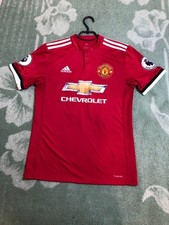 Adidas Manchester United FC 2017/18 Home Football Shirt Men’s Size S