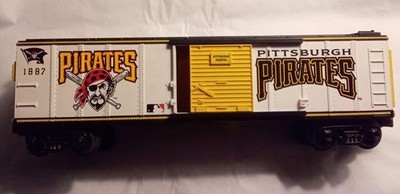Vintage MTH RailKing #1887 Pittsburgh Pirates O Gauge Box Car
