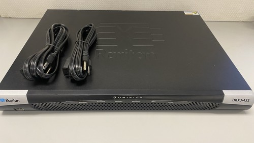 RARITAN DOMINION DKX3-432 4 USER 32 PORT IP KVM SWITCH W/DUAL POWER SUPPLY - Afbeelding 6 van 6