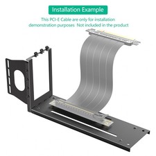 Vertical GPU Mount Bracket 3 Slots Graphics Card Holder with eGPU Dock External