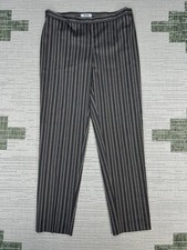 Moschino Cheap And Chic Aeffe Trousers Pants Womens 10 Multicolor Striped Wool