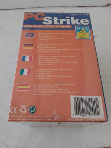 Vintage PC Strike Analogue Joystick For PC Logic 3 BNIB - Picture 4 of 6