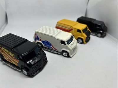 Sammlung 4x Corgi Hot Rod Custom Van