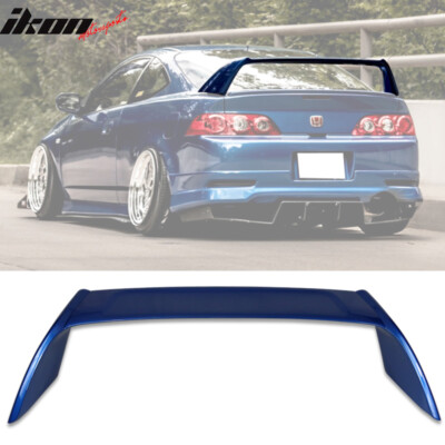 Fits 02-06 Acura RSX DC5 Type R TR Trunk Spoiler Painted #B507P Blue Pearl 3PCS