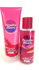 Victoria's Secret Pink Paradise Bloom Fragrance Mist SEALED Body Lotion Rare SET