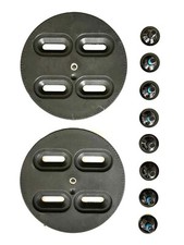 Fixations De Snowboard Nitro - Ensemble De Disques Standard - Avec Ou Sans Vis