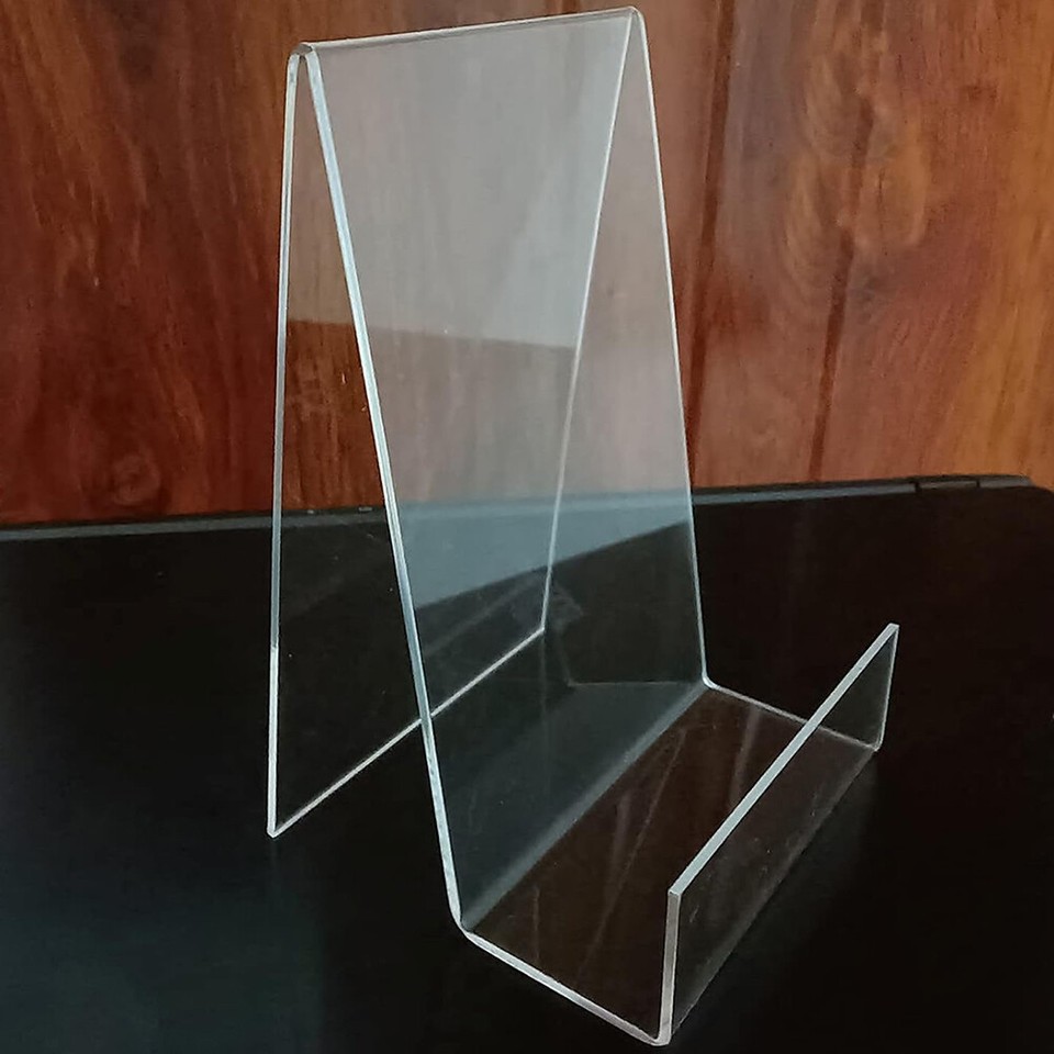 5-20Pack Acrylic Book Stand Clear Easel Stand for Display Book Display ...