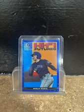 Noelvi Marte 2022 Bowman Chrome Blue Mojo Refractor /150 Hi-Fi Futures Prospect