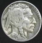 1935-P 5C Buffalo Nickel F 24ot0129-1