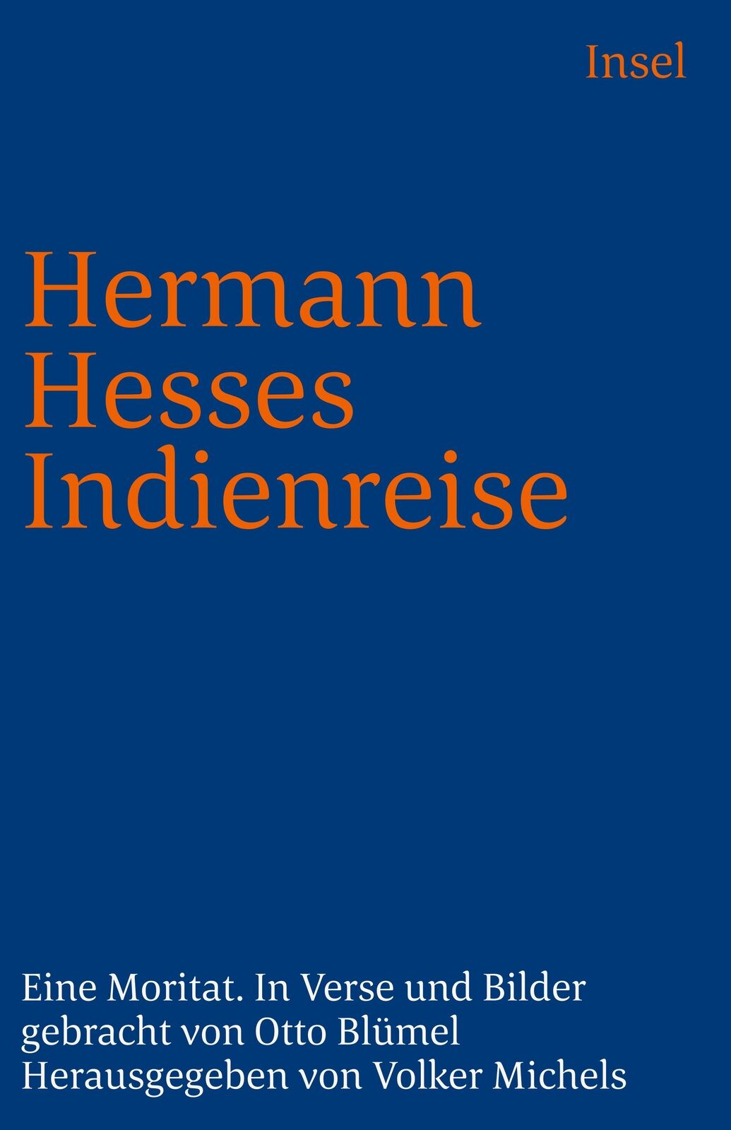 Thumbnail - Hermann Hesses Indienreise. Großdruck | Buch | 9783458341307
