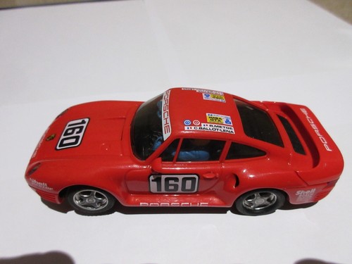 SCALEXTRIC C449 PORSCHE 959 FAST AND SERVICED. NEW REAR TYRES. - Picture 10 of 11