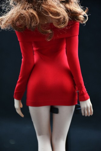 Falda ajustada hembra escala 1/6 ropa de vestir para modelo de figura de acción de 12 - Imagen 4 de 14