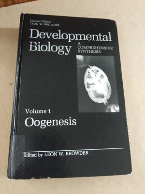 DEVELOPMENTAL BIOLOGY OOGENESIS Hardcover