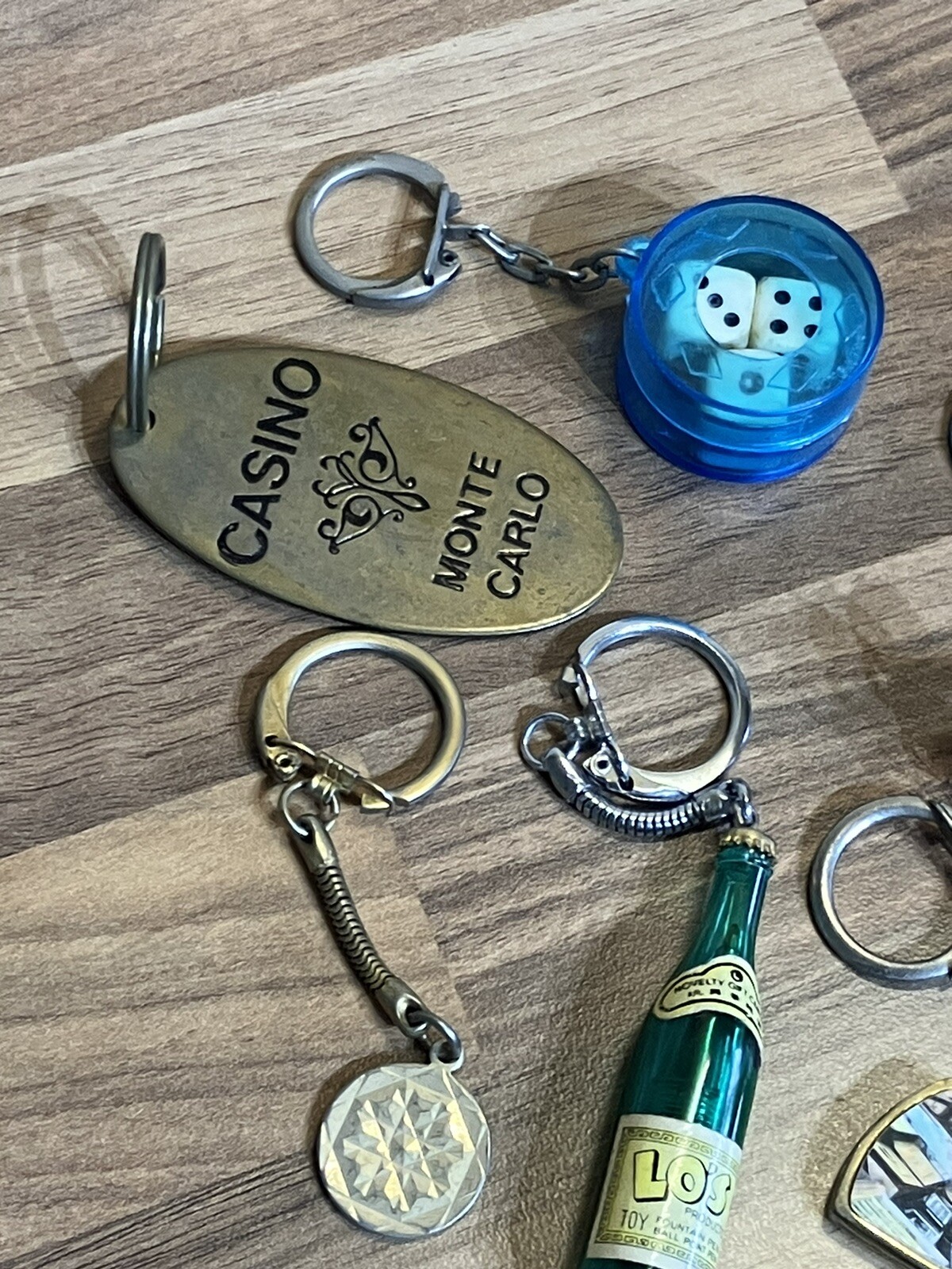 JOB LOT Keyrings Key Fobs Vintage Collectable … Key rings Bundle Old