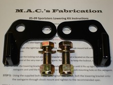 USA MADE 09 10 11 12 13 14 Harley Davidson Sportster 883 1200 XL lowering kit 1"