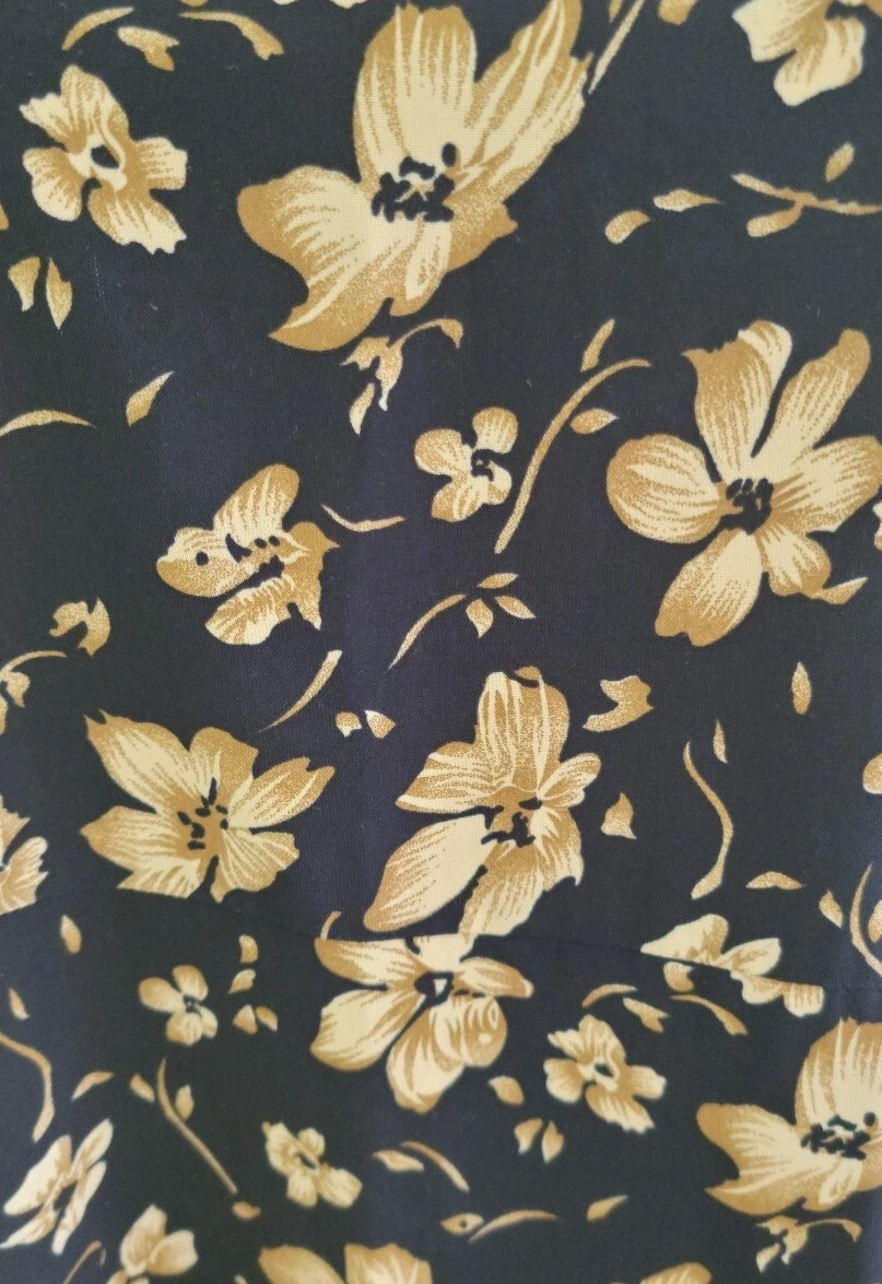 VETEMENTS Premier International da donna abito lungo floreale vintage taglia XL