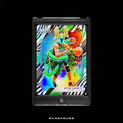 1/1 KEVIN GARNETT   ZEBRA PRIZM SSP   NEW PENINI: ONE OF ONE ART