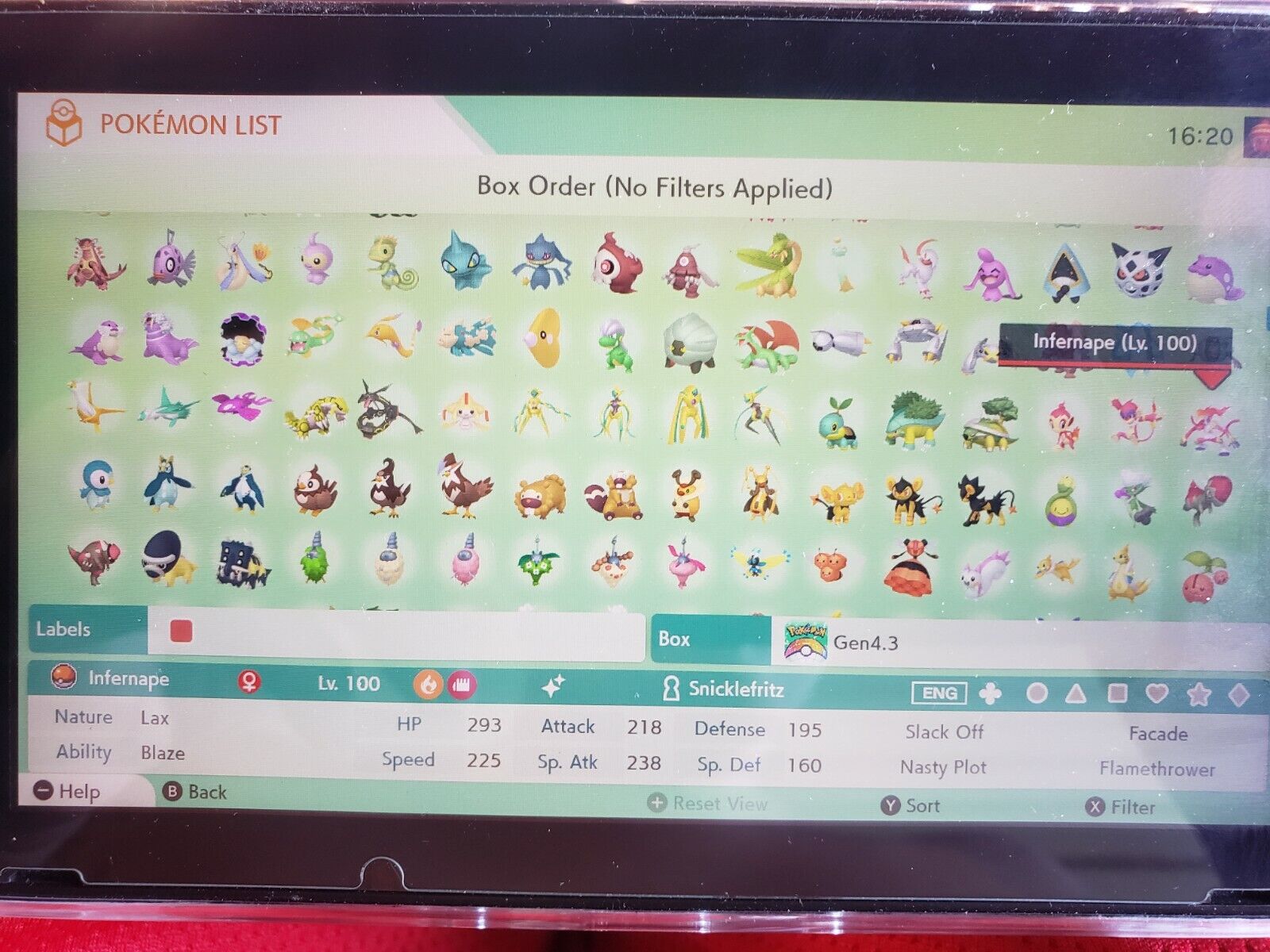 Pokemon Home 957 Gen 1-7 SHINY Living Full Complete Pokedex Rare