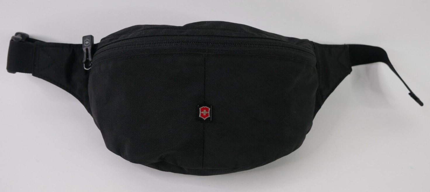 Victorinox Swiss Army Shoulder Strap Fanny Pack Black 35411 Lumbar